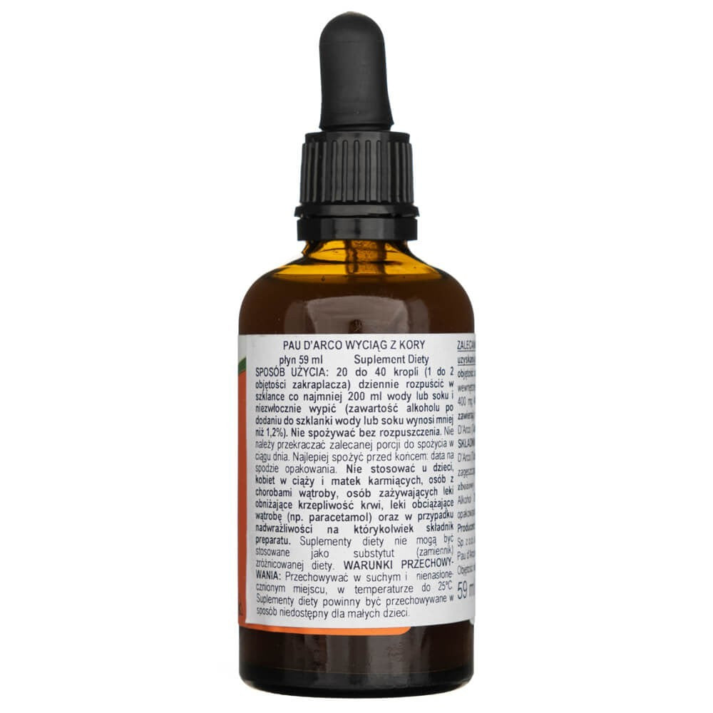 Now Foods Pau D'Arco ekstraktas - 60 ml - Magnis.lt