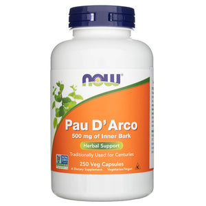 Now Foods Pau D'Arco 500 mg - 250 kapsulių - Magnis.lt