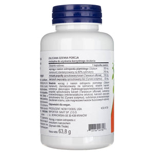 Now Foods Pieno raktažolių ekstraktas, dvigubo stiprumo 300 mg - 100 kapsulių