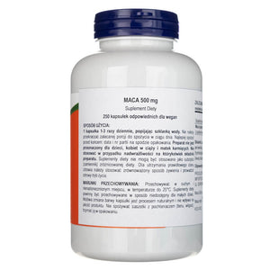 Now Foods Maca 500 mg - 250 kapsulių - Magnis.lt