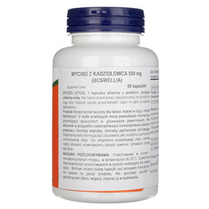 Now Foods Bosvelijos ekstraktas 500 mg - 90 minkštųjų kapsulių