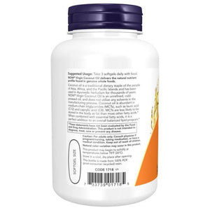 Now Foods Kokosų aliejus 1000 mg - 120 kapsulių