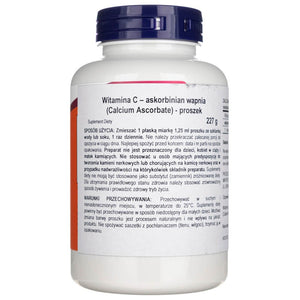 Now Foods kalcio askorbato milteliai - 227 g