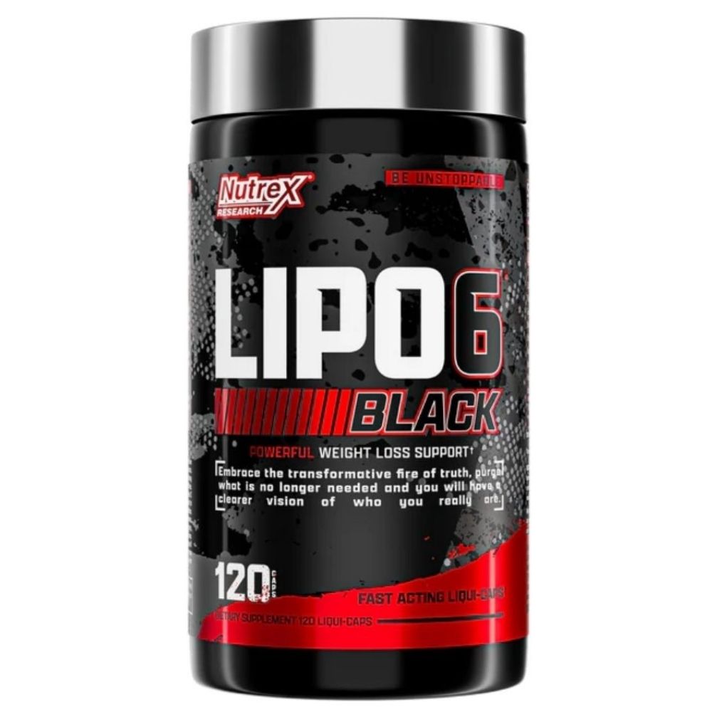 Nutrex Research Lipo 6 Black - 120 kapsulių
