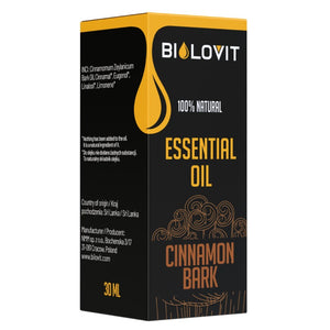 Bilovit cinamono žievės eterinis aliejus - 30 ml - Magnis.lt