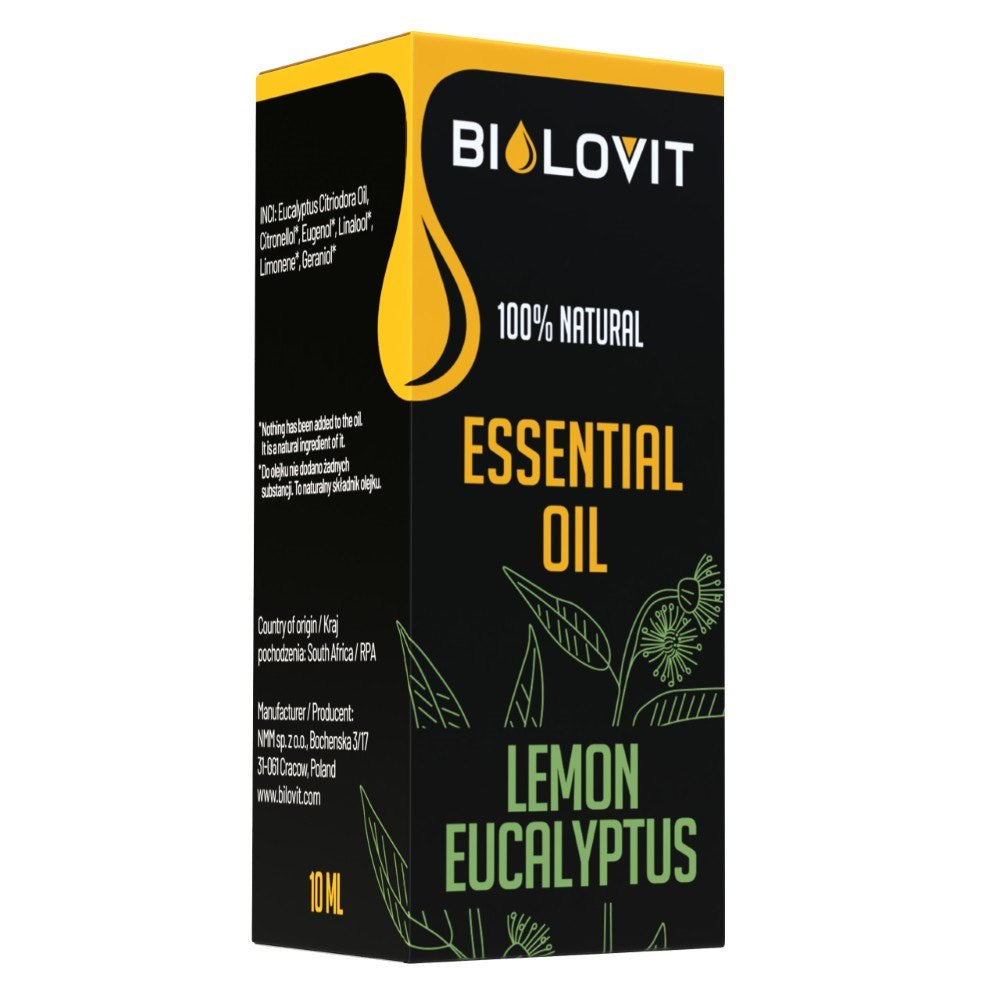 Bilovit citrinų eukaliptų eterinis aliejus - 10 ml