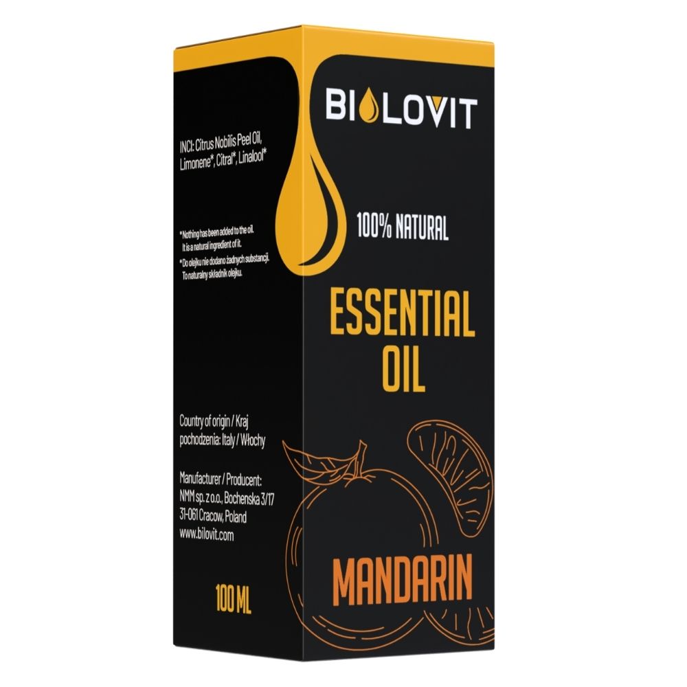 Bilovit eterinis aliejus Mandarinų - 100 ml