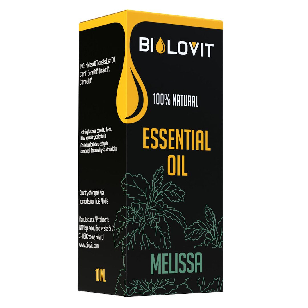 Bilovit melisų eterinis aliejus - 10 ml - Magnis.lt