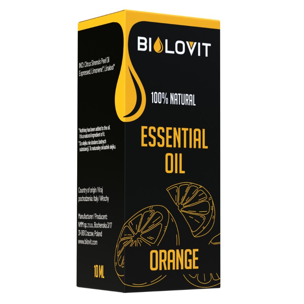 Bilovit apelsinų eterinis aliejus - 10 ml - Magnis.lt