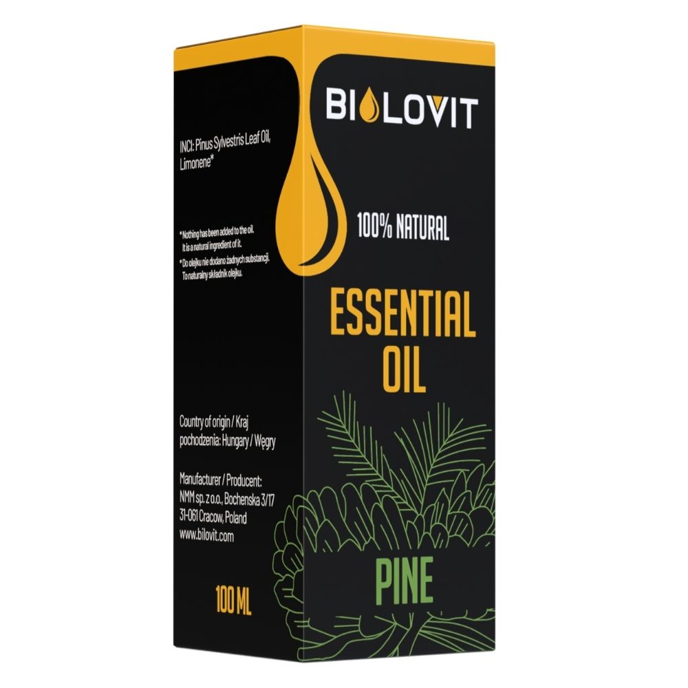 Bilovit Pušų eterinis aliejus - 100 ml