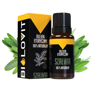 Bilovit šalavijų eterinis aliejus - 10 ml - Magnis.lt