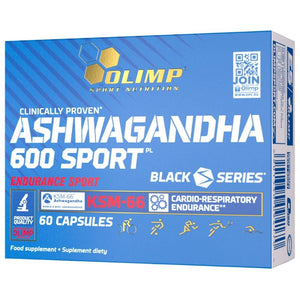 Olimp Ashwagandha 600 Sport - 60 kapsulių - Magnis.lt