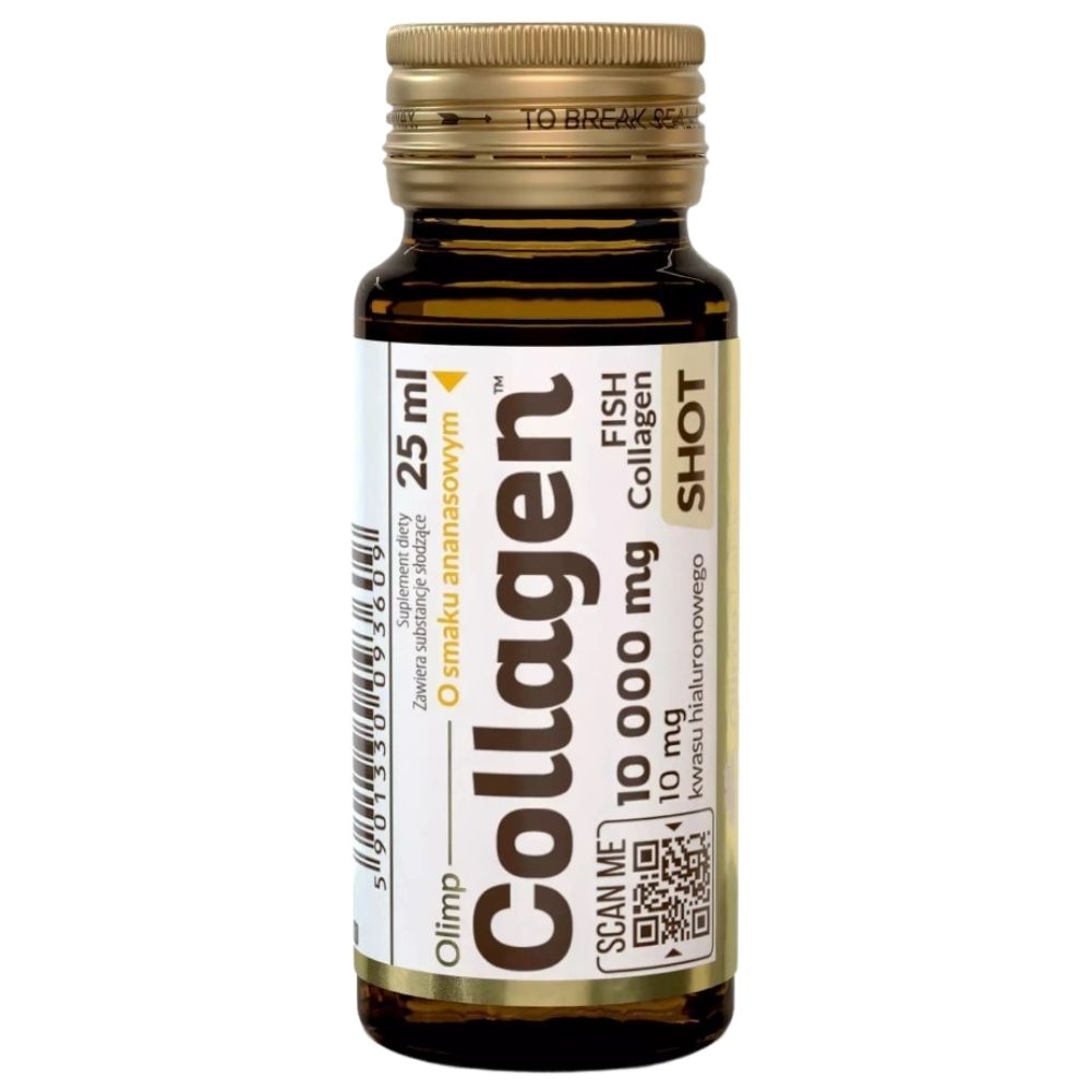 Olimp Collagen Shot 10 000 mg, ananasų - 25 ml