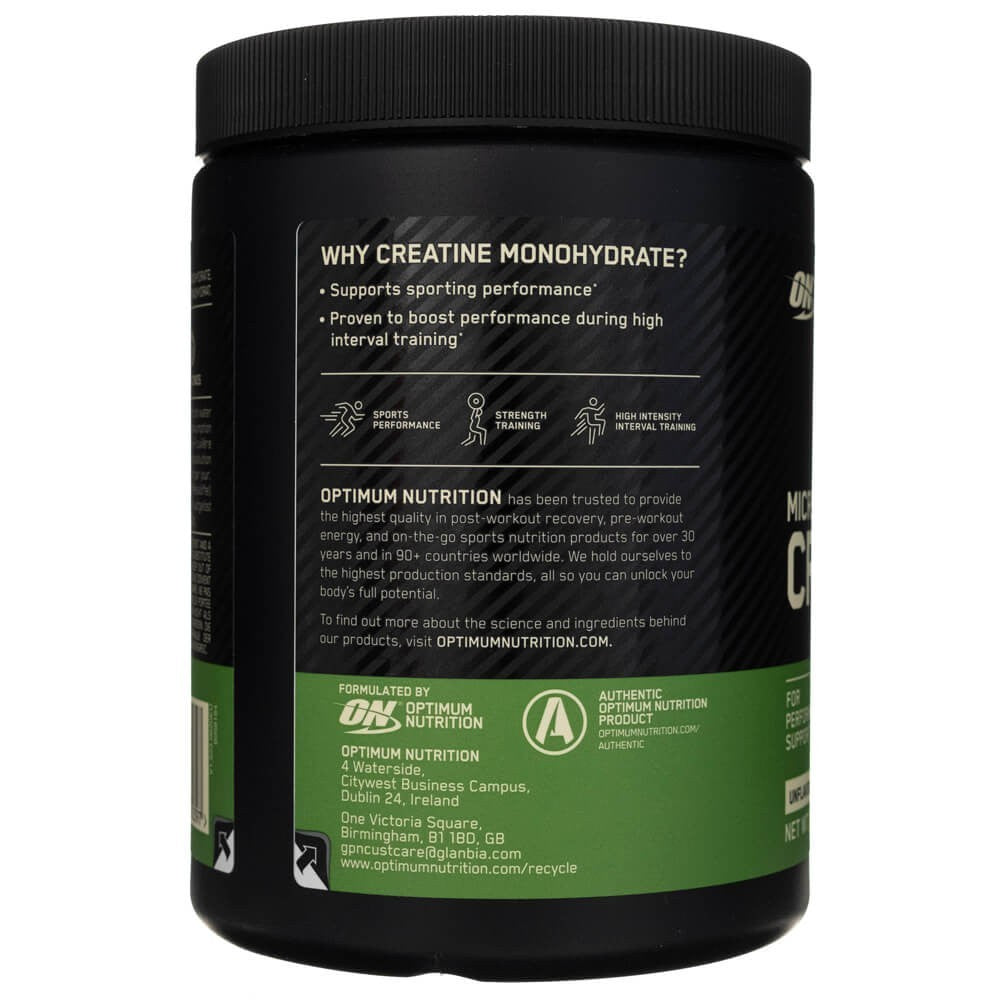 Optimum Nutrition Mikronizuotas kreatinas, milteliai - 317 g