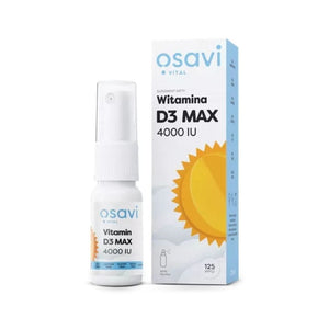Osavi vitaminas D3 MAX 4000 TV purškalas - 12,5 ml - Magnis.lt