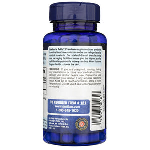 Puritan's Pride L-Tyrosine 500 mg - 100 kapsulių - Magnis.lt
