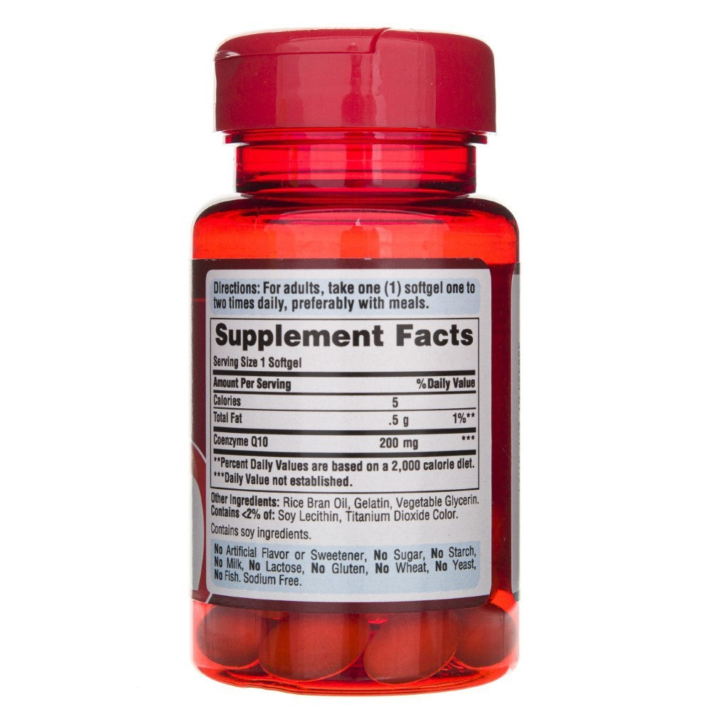 Puritano pasididžiavimas CoQ10 200 mg - 30 kapsulių - Magnis.lt