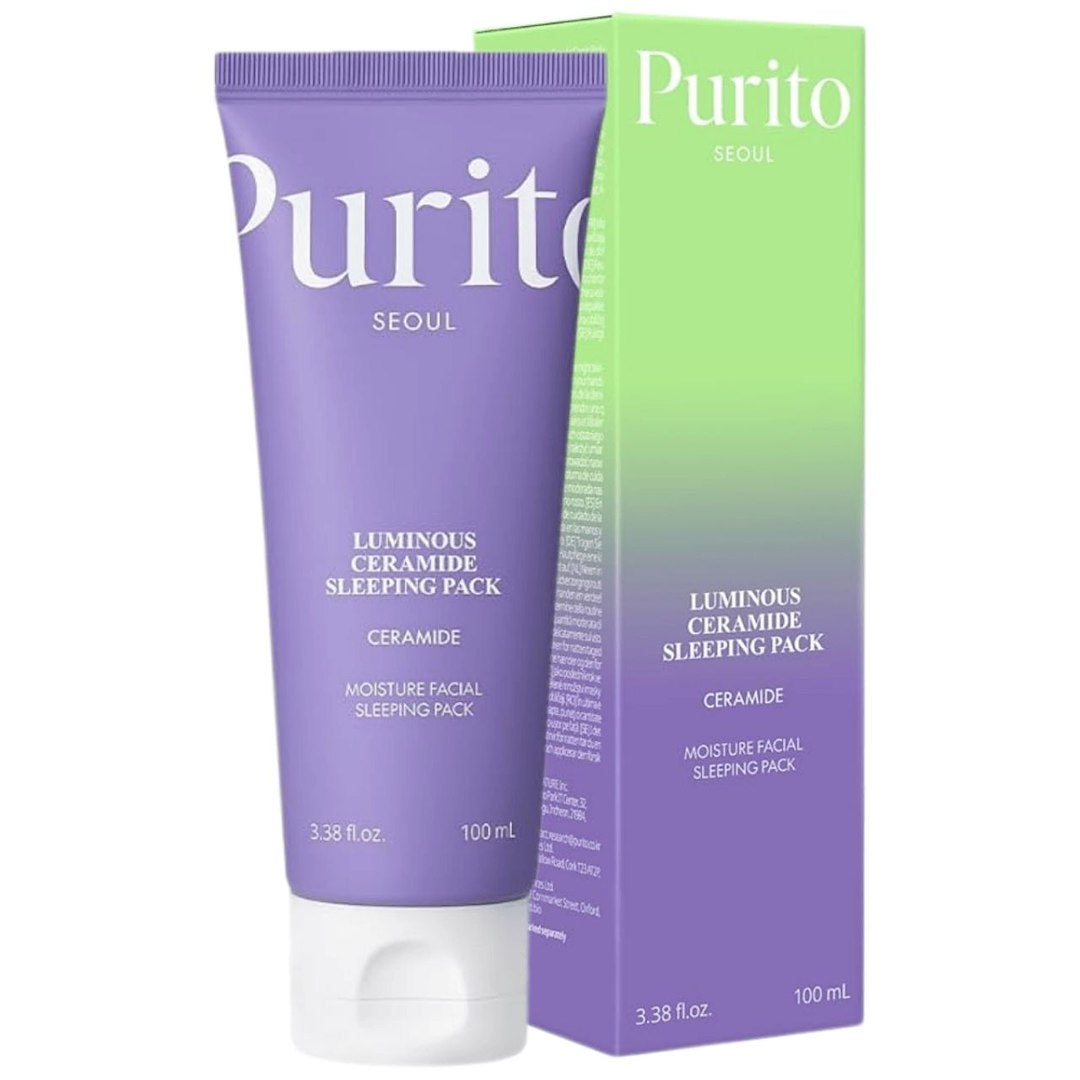 Purito Seoul Luminous Ceramide regeneruojantis naktinis kremas-kaukė - 100 ml