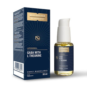 Quicksilver liposominė GABA su L-teaninu, oranžinė - 50 ml - Magnis.lt