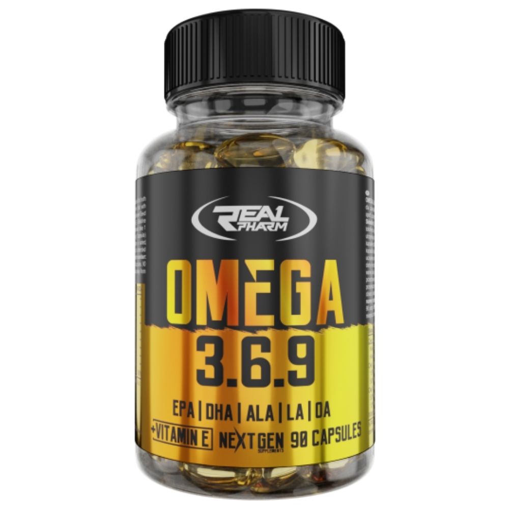 Real Pharm Omega 3-6-9 - 90 kapsulių
