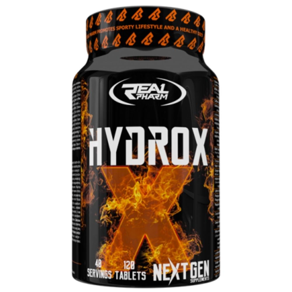 Real Pharm Hydrox - 120 tablečių