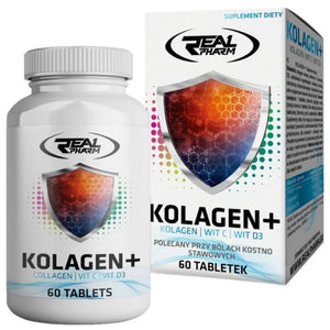 Real Pharm Collagen+ - 60 tablečių