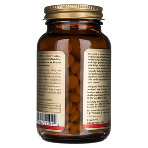 Solgar Folate 1 333 mcg DFE (800 mcg folio rūgšties) - 250 tablečių