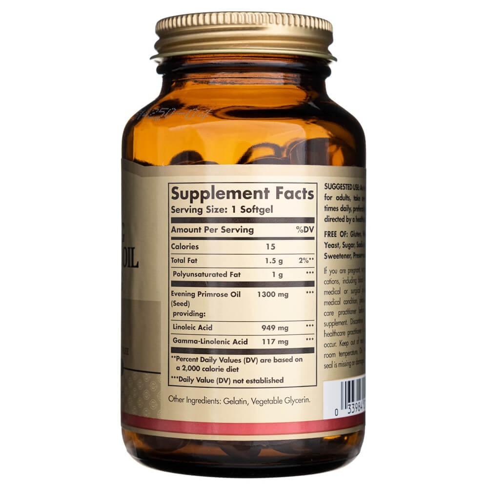 Solgar Evening Primrose Oil 1300 mg - 60 minkštųjų gelių