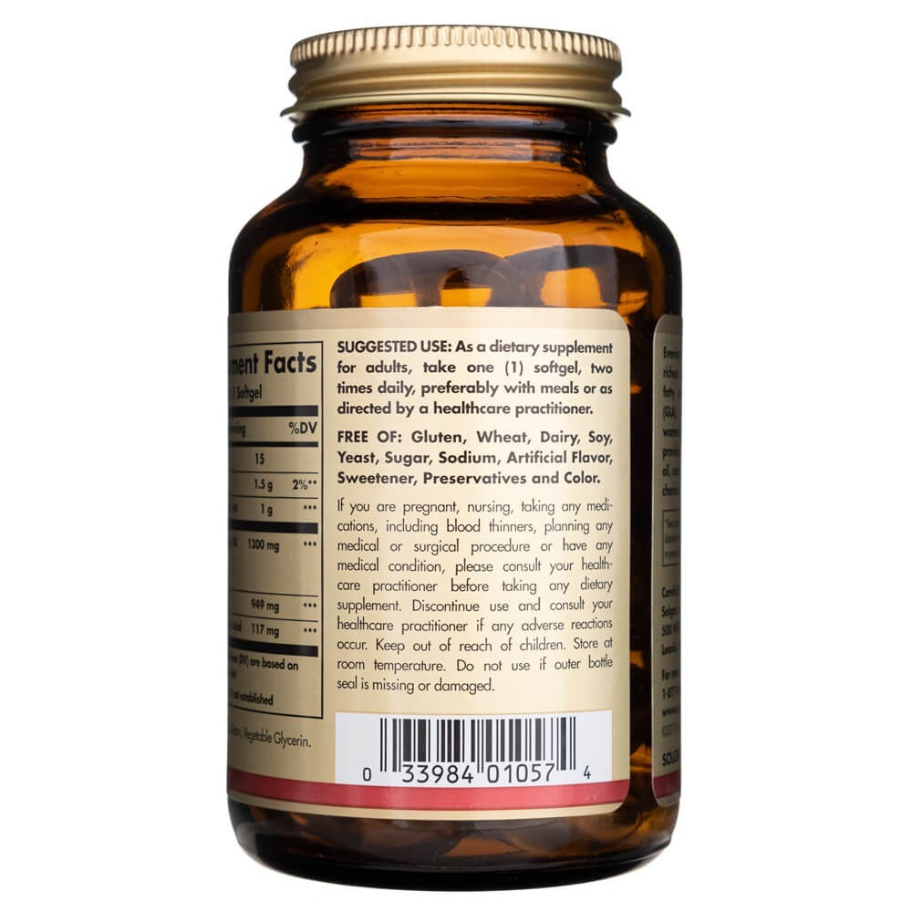 Solgar Evening Primrose Oil 1300 mg - 60 minkštųjų gelių