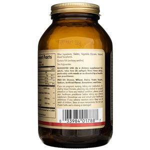 Solgar Omega-3 žuvų taukų koncentratas - 120 minkštųjų gelių