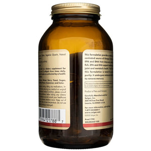 Solgar Omega-3 žuvų taukų koncentratas - 120 minkštųjų gelių