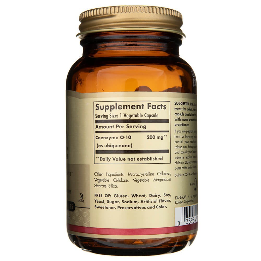 Solgaran CoQ-10 200 mg - 60 kapsulių