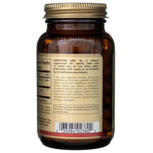 Solgar vitaminas C 500 mg su rožių krūmokšniais - 100 tablečių