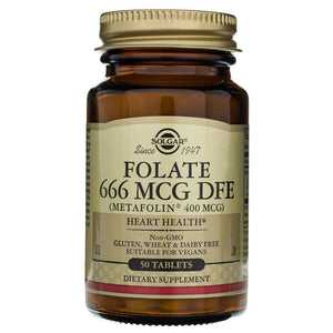 Solgar Folate 400 mcg - 50 tablečių - Magnis.lt