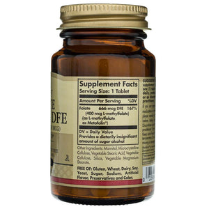 Solgar Folate 400 mcg - 50 tablečių - Magnis.lt