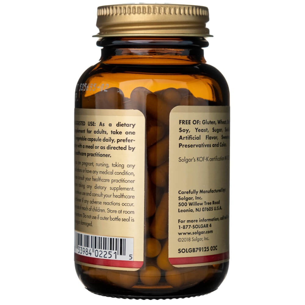 Solgar Polisozanolis 20 mg - 100 kapsulių