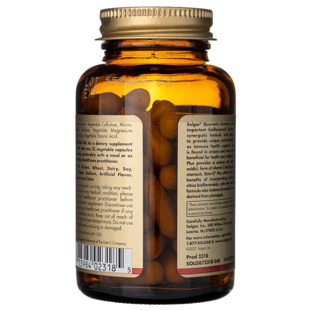 Solgar kvercetino kompleksas su Ester-C® Plus - 50 kapsulių - Magnis.lt