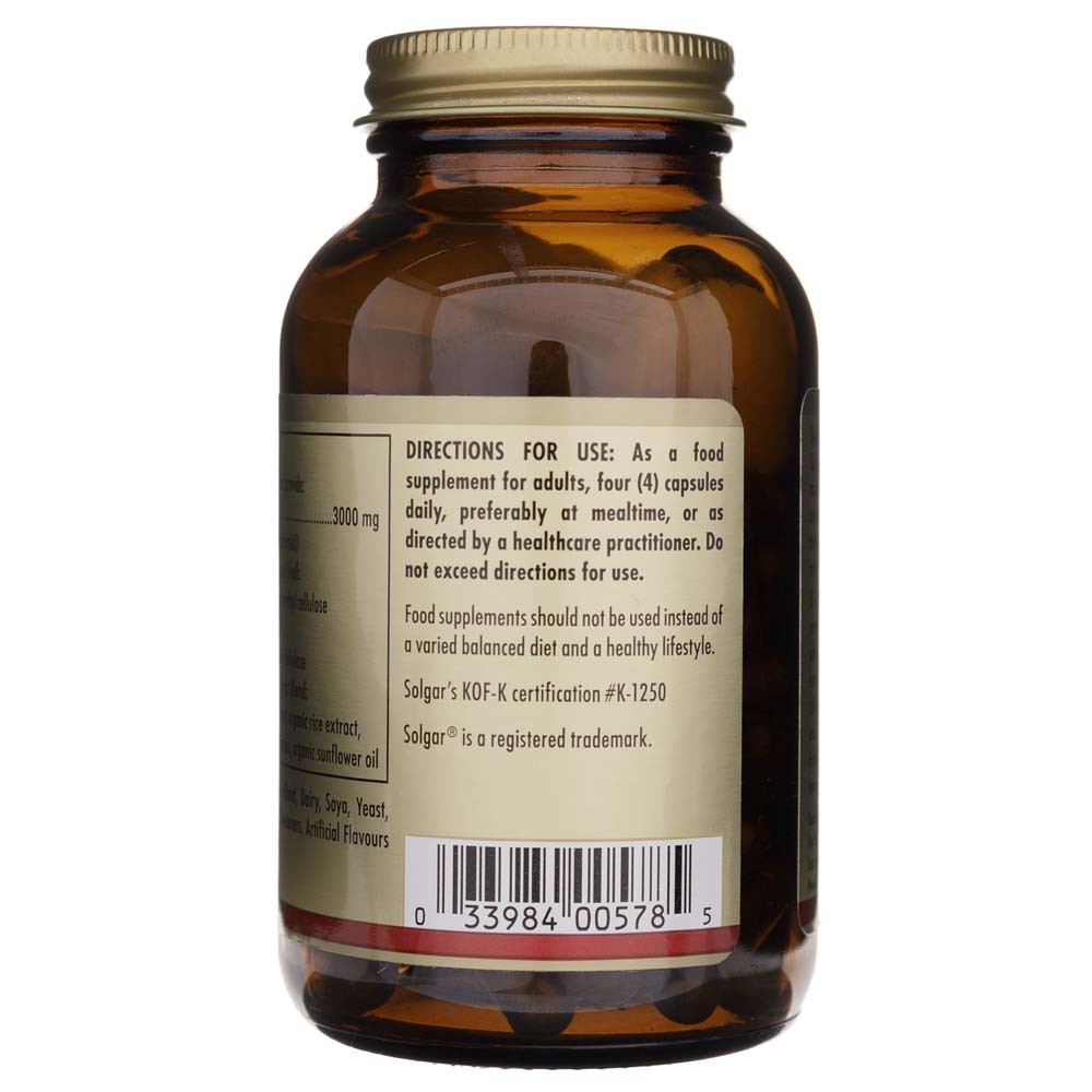 Solgar Spirulina 750 mg - 80 kapsulių - Magnis.lt