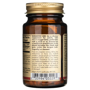Solgar vitaminas B12 1000 mcg - 100 grynuolių - Magnis.lt