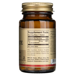 Solgar cinko pikolinatas 22 mg - 100 tablečių - Magnis.lt