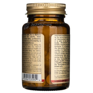 Solgar Folate 1000 mcg DFE (Metafolin® 1000 mcg) - 60 tablečių - Magnis.lt