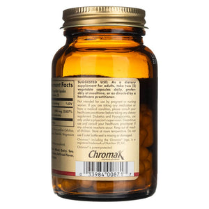 Solgar chromo pikolinatas 500 mcg - 60 kapsulių