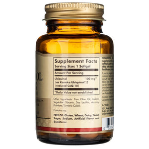 Solgar Ubichinolis 100 mg - 50 minkštųjų gelių - Magnis.lt