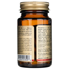 Solgar Sumažintas L-glutationas 250 mg - 30 kapsulių