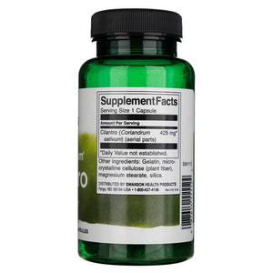 Swanson Full Spectrum Cilantro 425 mg - 60 kapsulių