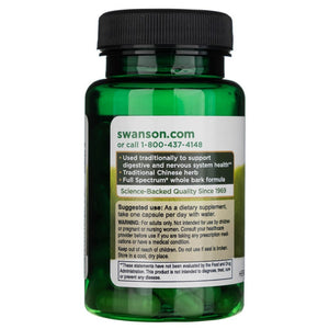 Swanson pilno spektro magnolijos žievė 400 mg - 60 kapsulių