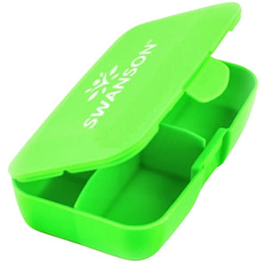 Swanson Pillbox kapsulių talpyklė, žalia