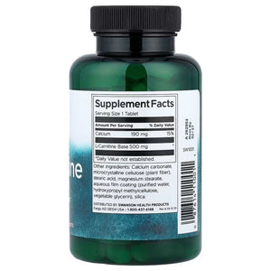 Swanson L-karnitinas 500 mg - 100 tablečių - Magnis.lt
