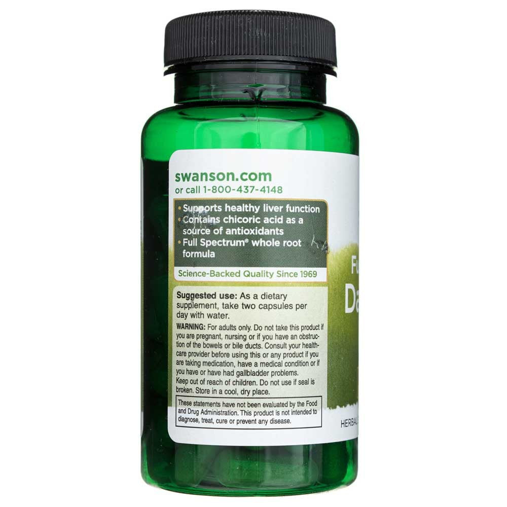 Swanson pilno spektro kiaulpienių šaknų 515 mg - 60 kapsulių - Magnis.lt