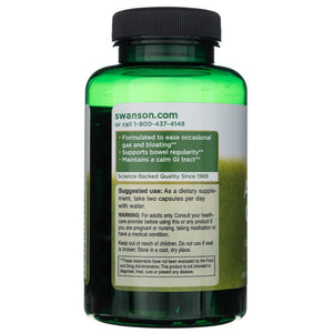 Swanson aktyvintoji medžio anglis 260 mg - 120 kapsulių - Magnis.lt